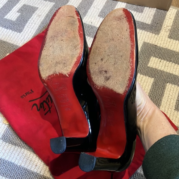 Christian Louboutin Shoes Christian Louboutin Cadrilla Black Patent